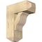 Ekena Millwork Funston Craftsman Rough Sawn Bracket w/ Offset Brace, Douglas Fir, 8"W x 18"D x 22"H BKT0806X18X22FST04RDF - alternate 1